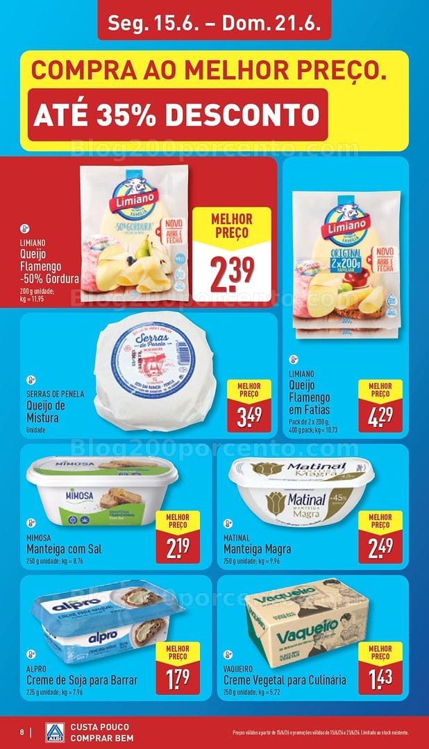 Antevisão Folheto ALDI Promoções de 15 a 21 junho